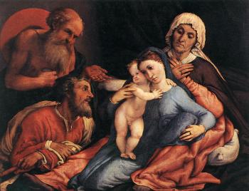 洛倫佐 洛圖 Madonna and Child with Saints 洛倫佐 洛圖 Madonna and Child with Saints